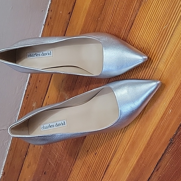 Charles David Silver heels - Picture 4 of 4